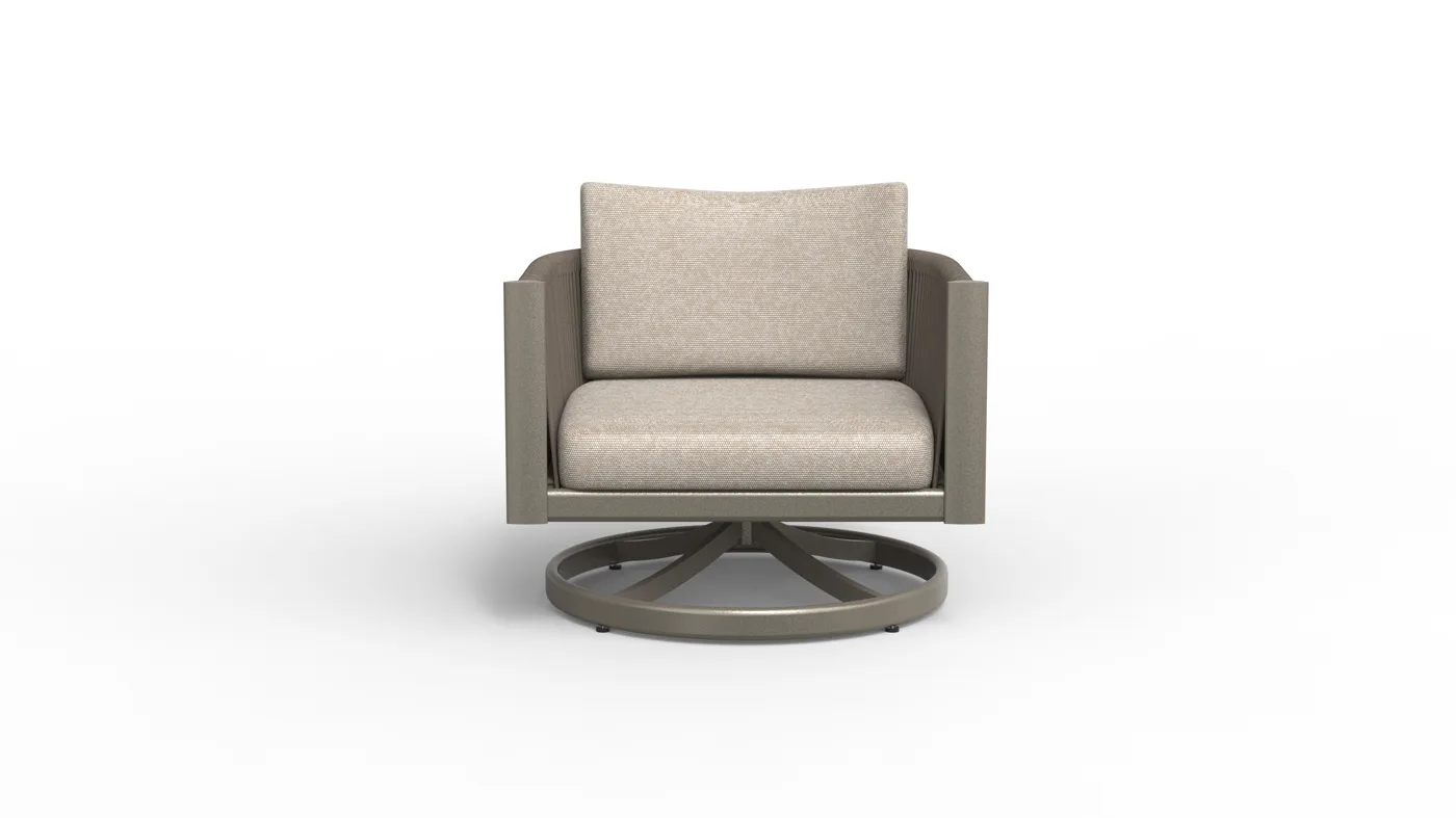 Balud swivel armchair